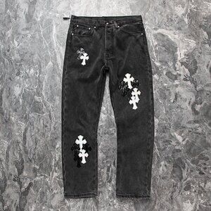 Chrome Heart Black Jeans